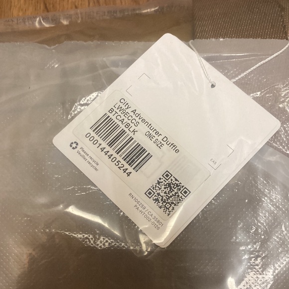 Lululemon City Adventurer Duffle 29L Burnt Caramel Black - Picture 8 of 10